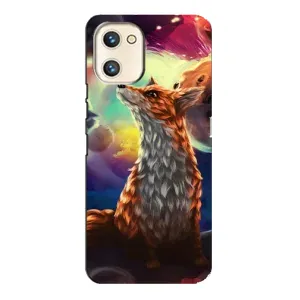 Чохли з картинкою Лисичка для Umidigi A13s (VPrint) (Лисичка в космосі)