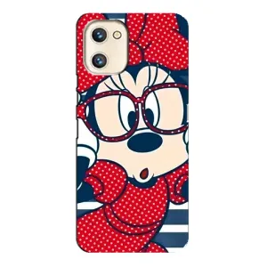 Эксклюзивный чехол для Umidigi A13s (AlphaPrint - Мультяшные) (Маус в очках)