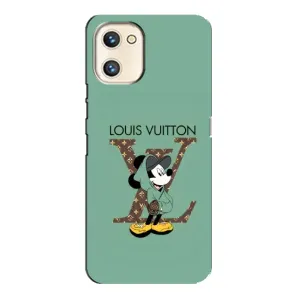 Чохли Луі Вітон для Umidigi A13s (AlphaPrint - LOUIS VUITTON) (Міккі Маус LV)