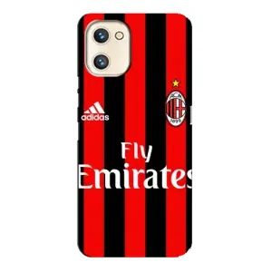 Чехлы для Umidigi A13s (VPrint) - Футбольные клубы (Milan)
