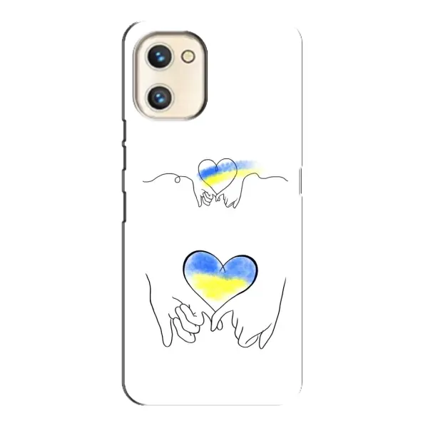 Чехол с принтом «Мир Украине» для UMIDIGI A13s