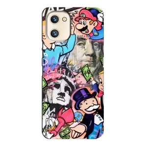 Чохли з крутими принтами для Umidigi A13s - (PREMIUMPrint) (Monopoly man)