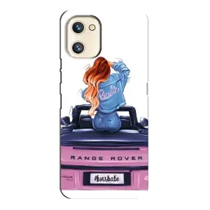 Чохол з друком для Umidigi A13s - (Мода) (AlphaPrint) (На машині)
