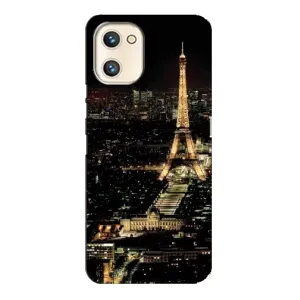 Чохол Ейфелева Вежа Umidigi A13s - (AlphaPrint) (Нічний Париж)
