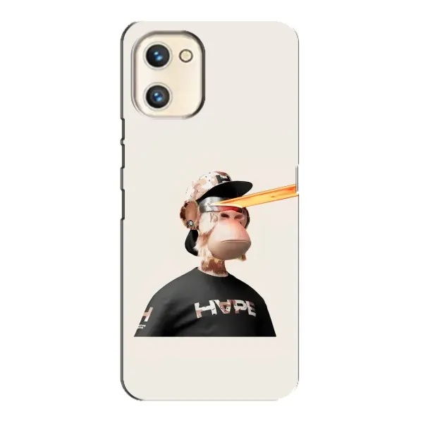 Чехол с принтом «обезьяна NFT в очках» для UMIDIGI A13s