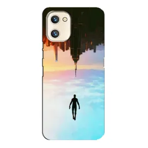 Чохол з людиною павуком для Umidigi A13s - (AlphaPrint) (Людина павук)
