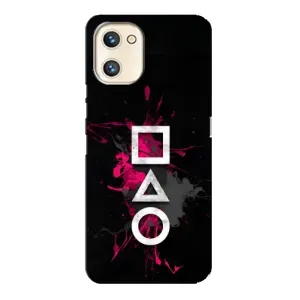 Чехол Гра в кальмара для Umidigi A13s (Символы Игра кальмара)