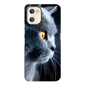 Чохли з Котиками для Umidigi A13s (VPrint) (Сірий Кіт)
