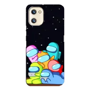 Чохли Амонг Ас для Umidigi A13s (AlphaPrint) (Скіни в космосі)