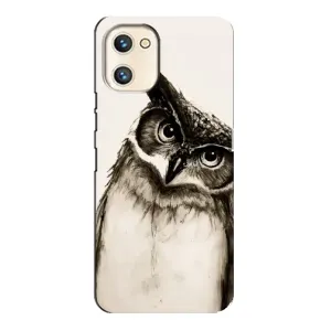 Чохол з пташками на Umidigi A13s (VPrint) (Сова)
