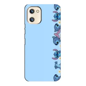 Чехол с принтом Стич на UMIDIGI A13s (Стич фон)
