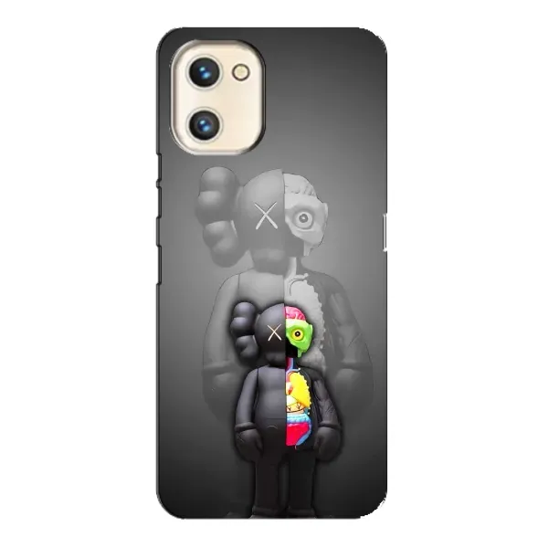 Чехол с принтом «Тело Bearbrick» для UMIDIGI A13s