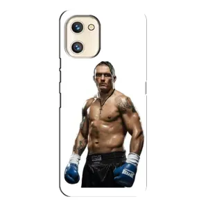 Чехол с картинкой Александр Усик для Umidigi A13s (Усик на белом)
