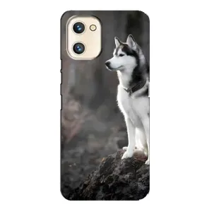 Чохол з Хаскі Umidigi A13s - (AlphaPrint) (Вірний собака)