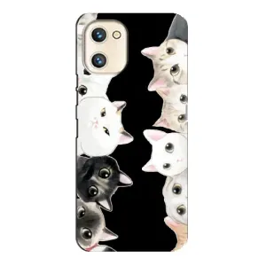 Чохол на UMiDiGi A13s з Котиками (VPrint) (Погляд котиків)