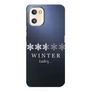 Зимні Чохли для UMiDiGi A13s - прозорий фон (Winter loading)