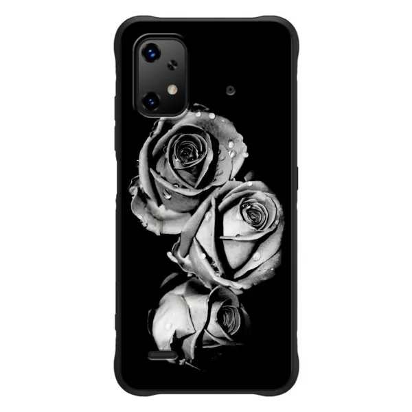 Чехол с принтом «Черная роза» для UMIDIGI Bison X20