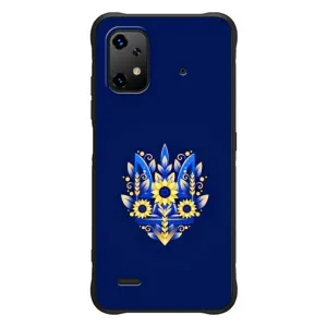 Чехлы для UMiDiGi Bison X20  Укр. Символика (AlphaPrint) (Цветочный Герб)