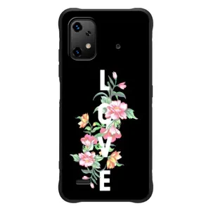 Чехлы для любимой на ]{Умidigde Бизоnx20 (VPrint) (Цветы LOVE)
