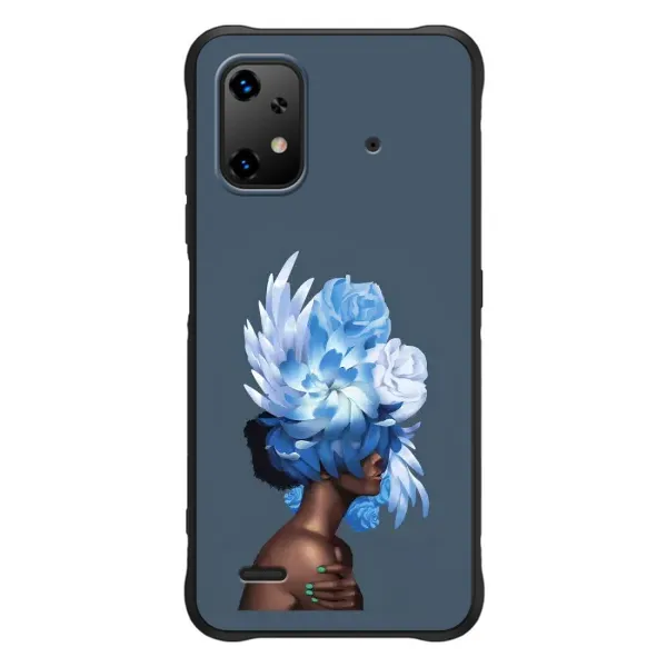 Чохол з принтом «Квіти на голові» для UMIDIGI Bison X20 Чохол з принтом «Квіти на голові» для UMIDIGI Bison X20