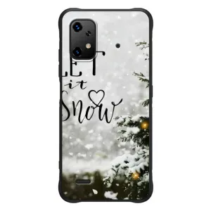 Новогодние, Праздничные Чехлы для UMiDiGi Bison X20 - 2024 год (Let it snow)
