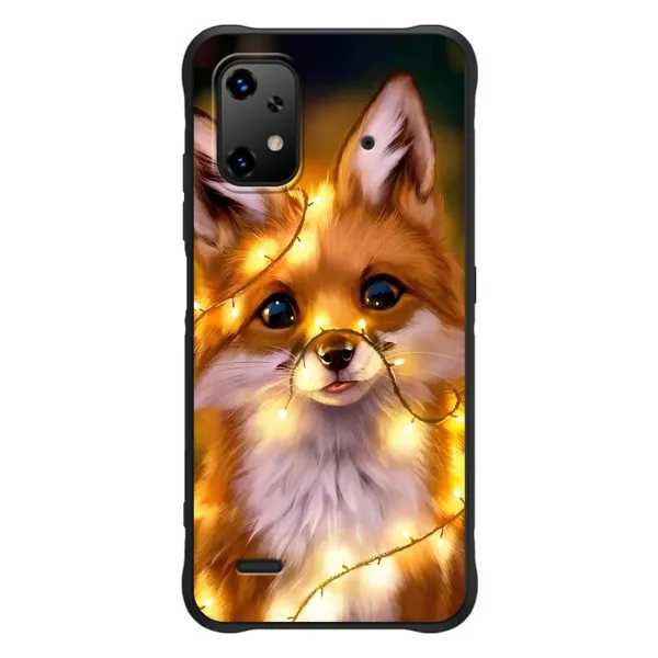 Чохол з принтом «Лисичка в гірляндах» для UMIDIGI Bison X20 Чохол з принтом «Лисичка в гірляндах» для UMIDIGI Bison X20