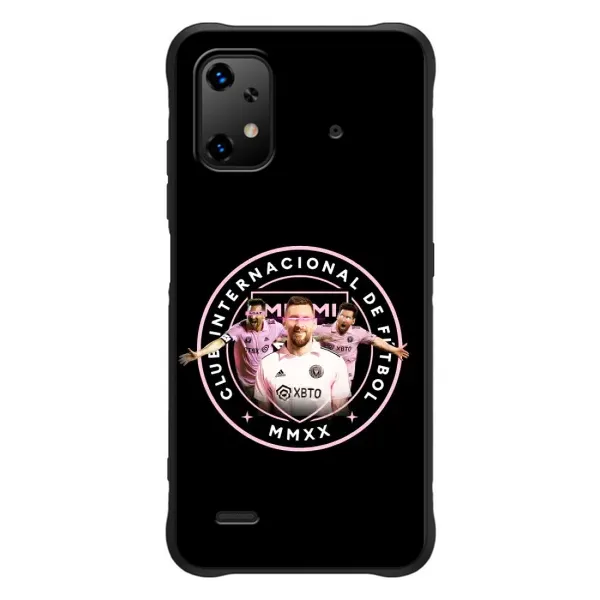 Чехол с принтом «Месси в лого» для UMIDIGI Bison X20