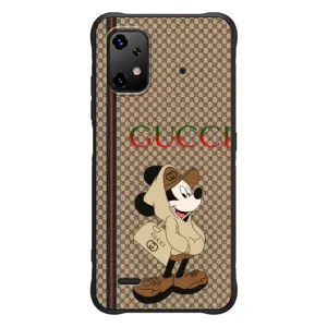 Чехлы ГУЧЧИ для ]{Умidigde Бизоnx20 (AlphaPrint) (Mickey GUCCI)