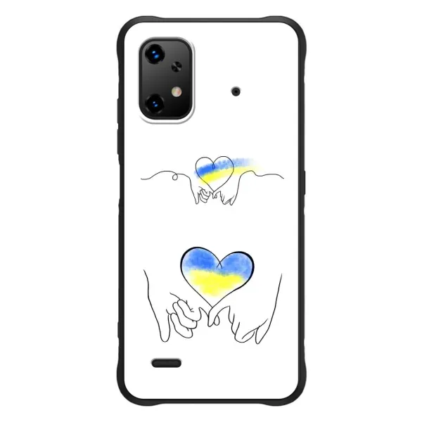 Чехол с принтом «Мир Украине» для UMIDIGI Bison X20