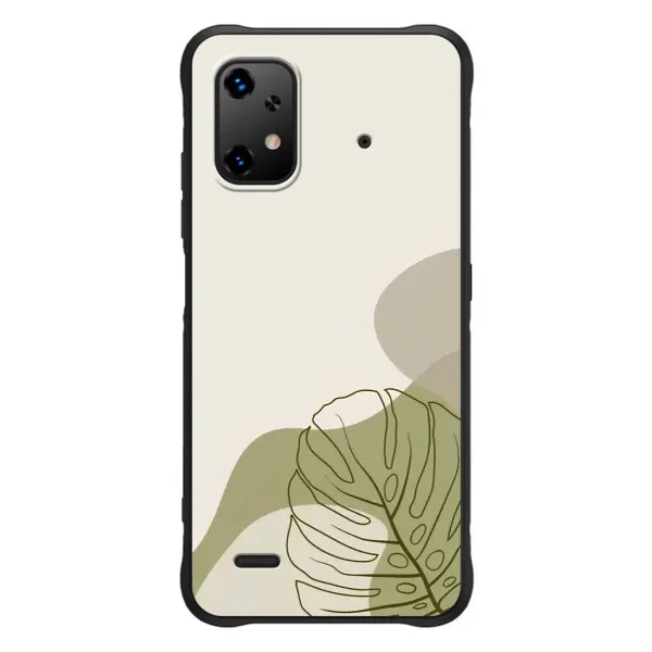 Чехол с принтом «Зеленая монстера дизайн» для UMIDIGI Bison X20
