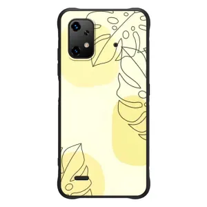 Силиконовый чехол с принтом в цветах на UMiDiGi Bison X20