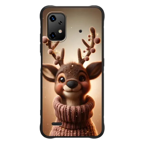 Чехол с принтом «Олень в свитере» для UMIDIGI Bison X20