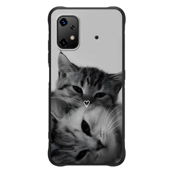 Чехол с принтом «Пара котов» для UMIDIGI Bison X20