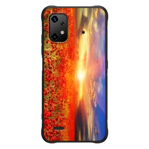 Чехол с картинкой (Стильные) для ]{Умidigde Бизоnx20 - (AlphaPrint) (Поле тюльпанов)