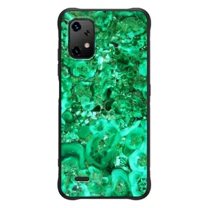 Мраморный чехол на UMiDiGi Bison X20 (VPrint) (Салатный Мрамор)
