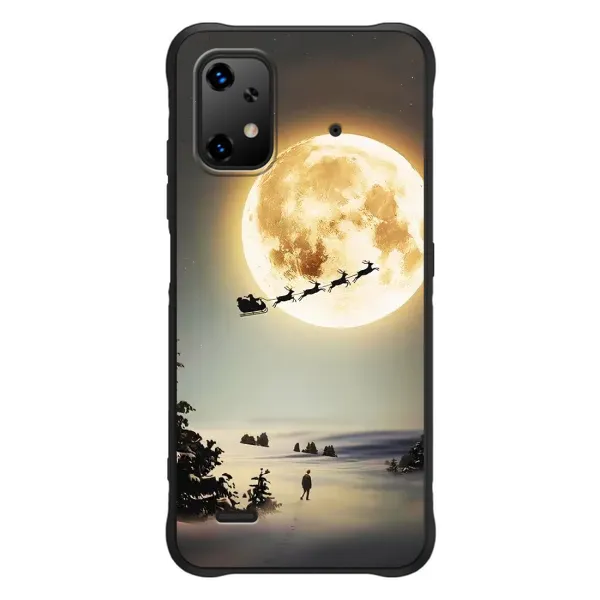 Чохол з принтом «Санта на місяці» для UMIDIGI Bison X20 Чохол з принтом «Санта на місяці» для UMIDIGI Bison X20