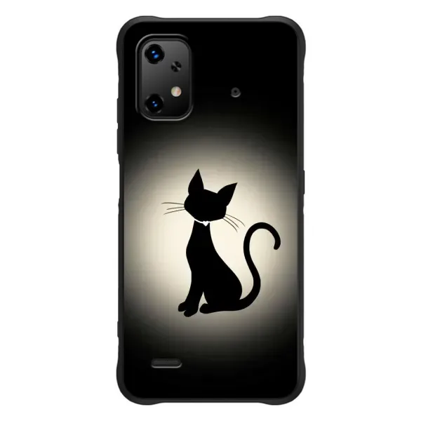 Чехол с принтом «Силуэт котика» для UMIDIGI Bison X20 Чехол с принтом «Силуэт котика» для UMIDIGI Bison X20