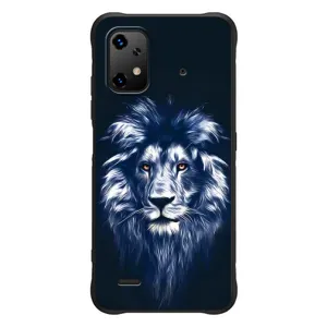 Чехол со Львом для UMiDiGi Bison X20 (VPrint) (Синий Лев)