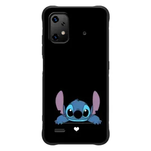 Чехол с принтом Стич на UMIDIGI Bison X20 (Стич на черном)