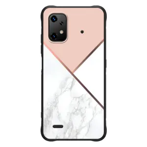 Мраморный чехол на UMiDiGi Bison X20 (VPrint) (Тройной мрамор)