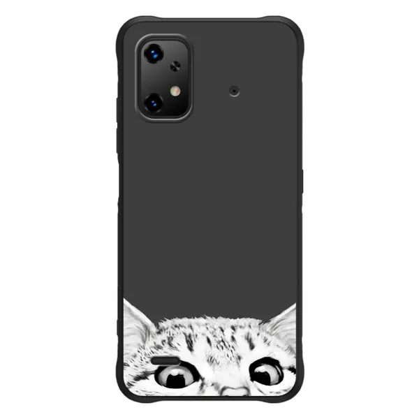 Чохол з принтом «Виглядає котик» для UMIDIGI Bison X20 Чохол з принтом «Виглядає котик» для UMIDIGI Bison X20