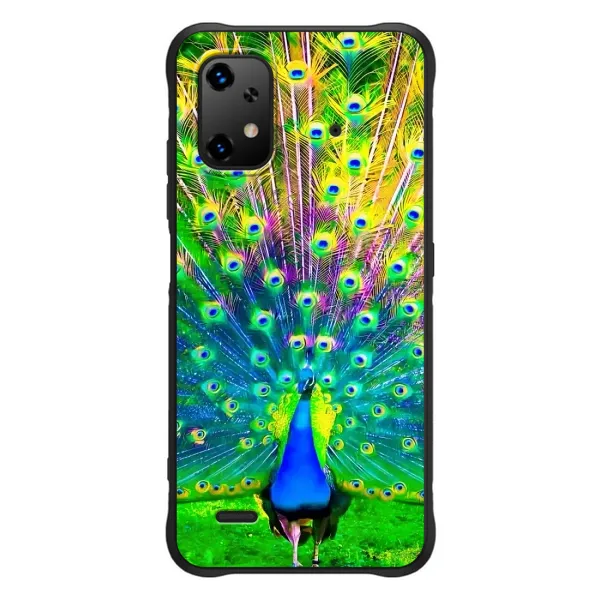 Чехол с принтом «Яркий Павлин» для UMIDIGI Bison X20