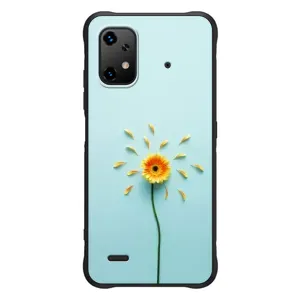 Чехлы с Цветами для UMiDiGi Bison X20 (VPrint) (Желтый цветок)