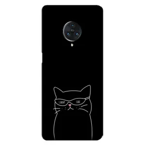 Чехол с рисунком кот на Vivo Nex 3 (Равнодушный кот)