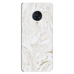 Мраморный чехол на Vivo Nex 3 (VPrint) (Белый мрамор)