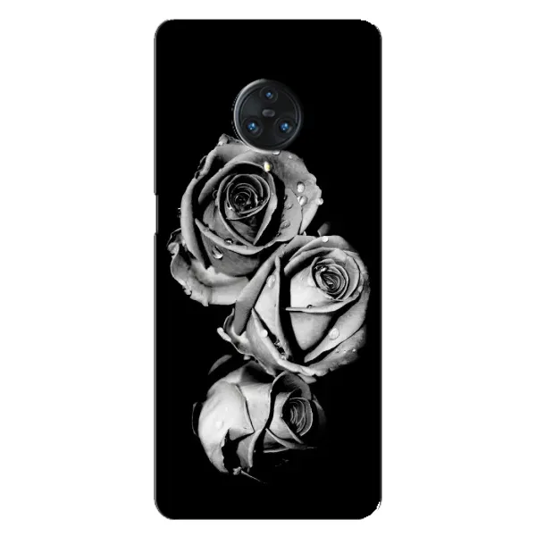 Чехол с принтом «Черная роза» для Vivo Nex 3