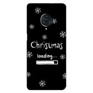 Рождественские, Праздничные Чехлы для Виво Некс 3 (Christmas loading)