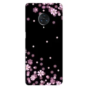 Чехол для Виво Некс 3 - с принтом (Дизайнерские) (AlphaPrint) (Цветочки маленькие)