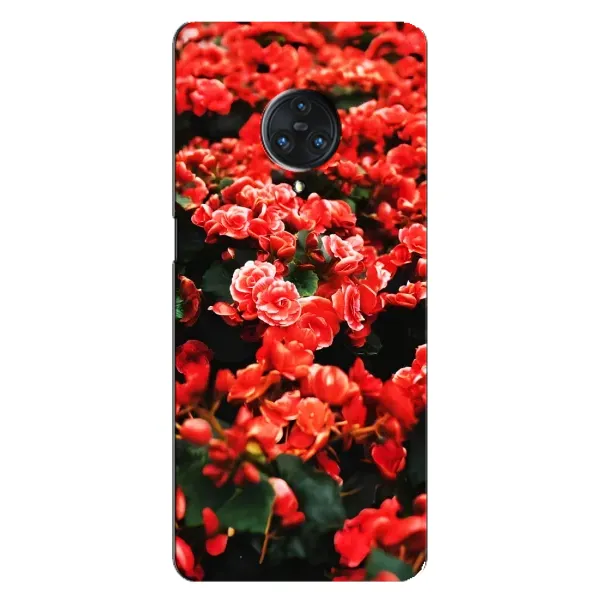 Чохол з принтом «Квіти червоні» для Vivo Nex 3