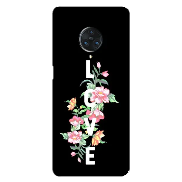 Чехол с принтом «Цветы LOVE» для Vivo Nex 3 Чехол с принтом «Цветы LOVE» для Vivo Nex 3